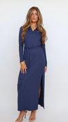 Nora Belted Maxi Dress