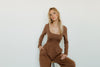 Emma Jumpsuit Tan