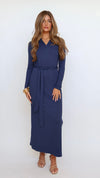 Nora Belted Maxi Dress