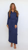 Nora Belted Maxi Dress