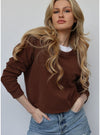 The Perfect Cotton Crew Neck Sweatshirt