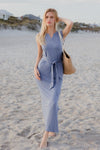 Charlotte Belted Maxi Dress