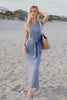 Charlotte Belted Maxi Dress