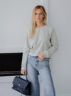 The Perfect Cotton Crew Neck Sweatshirt